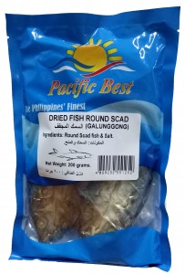 PACIFIC BEST DRIED FISH ROUND SCAD (GALUNGGONG) 200G