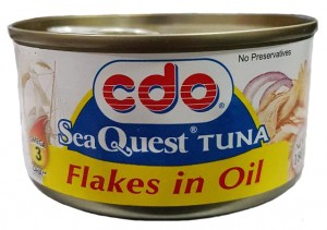 CDO SEA QUEST TUNA FLAKES IN OIL 180G