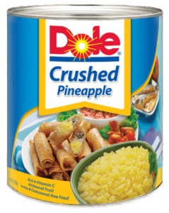 DOLE CRUSHED PINEAPPLE