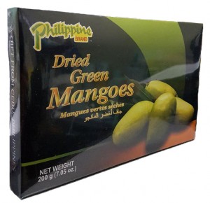 PHILIPPINES BRAND DRIED GREEN MANGOES 200G
