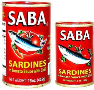 SABA SARDINES IN TOMATO SAUCE WITH CHILI